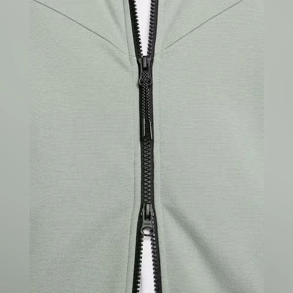 Nike Lightweight Tech Fleece Full Zip Hoodie Mica Green